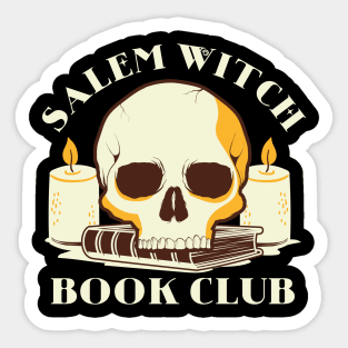 Salem Witch Book Club Sticker